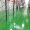 Nave industrial pintada con resina epoxi RAL 6001