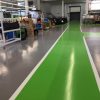 Pavimento con un pintado epoxídico.