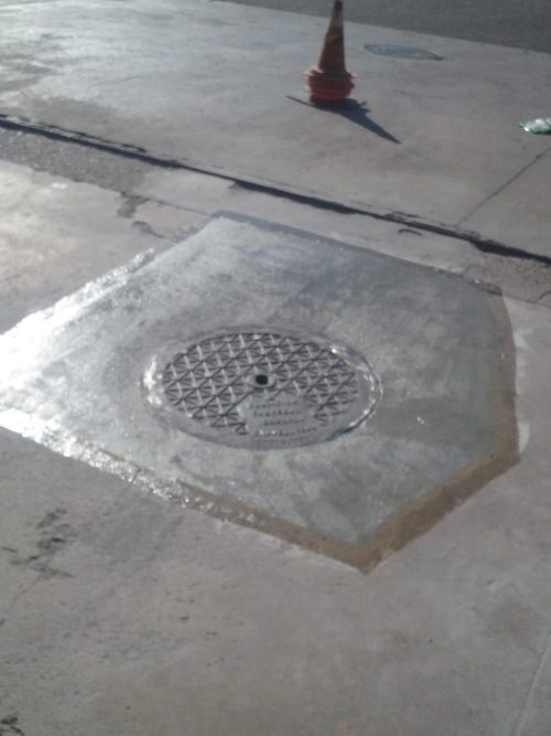 Registro circular reparado para un pozo