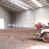 Movimiento de tierras y compactación de la subbase