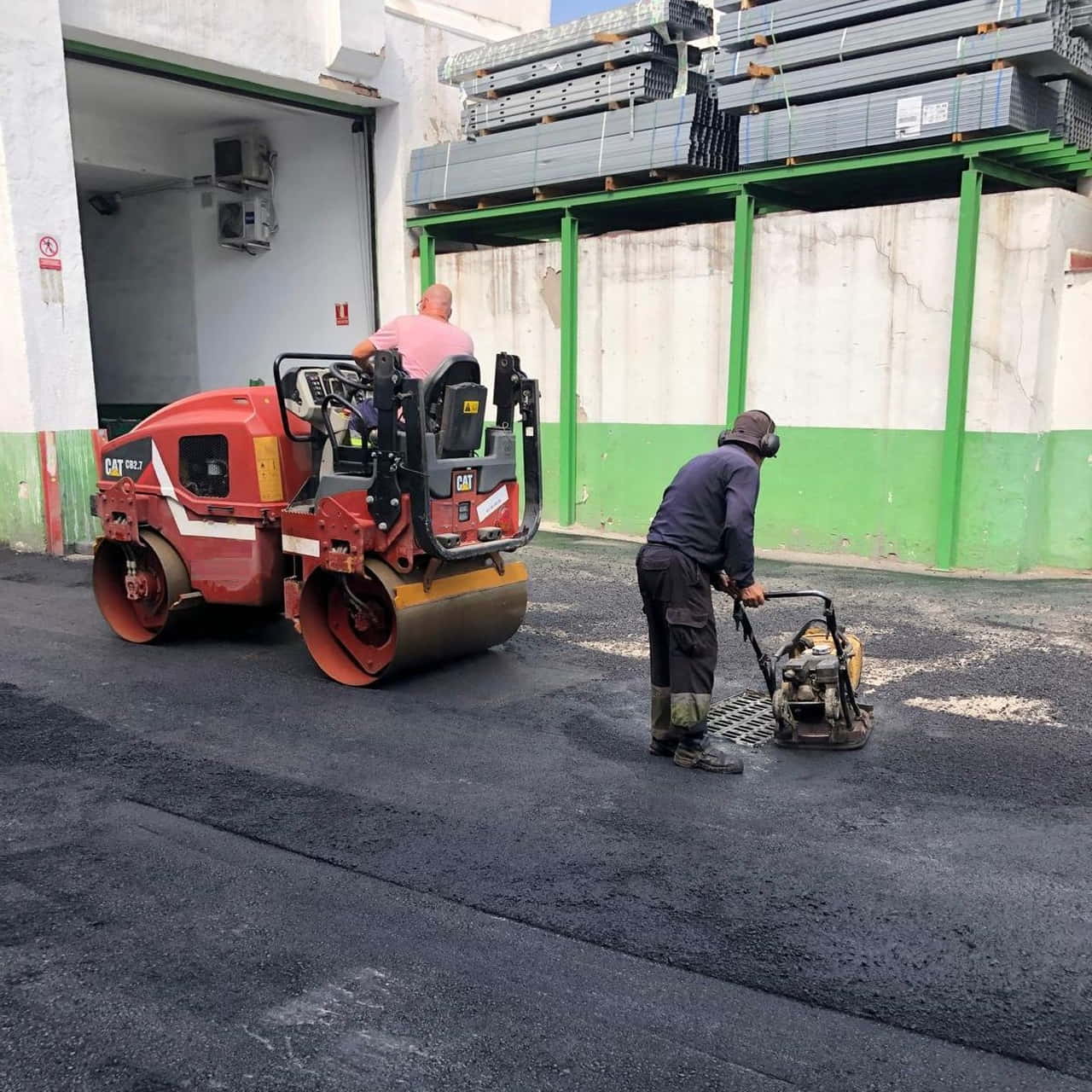 Pavimentos asfálticos para usos industriales